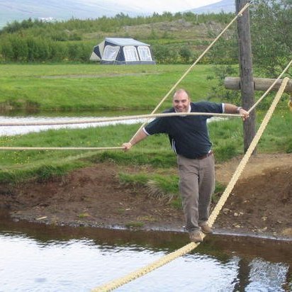 Florin að sýna listir sínar