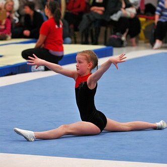 Sunneva í dansinum.