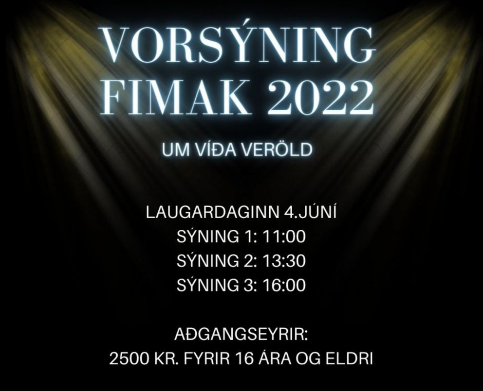 Vorsýning FIMAK 2022