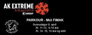 Parkourmót FIMAK og AK EXTREME
