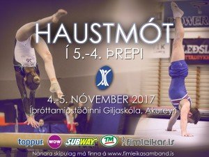 4. og 5. þrep keppa á Akureyri um helgina