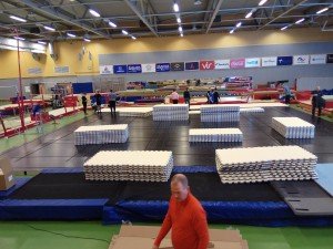 Nýtt gólf komið upp